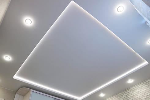 Сатиновые потолки