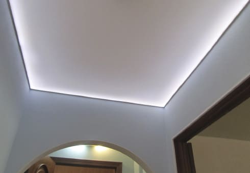 Прозрачные натяжные потолки